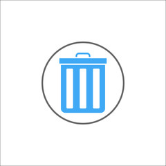 delete and bin solid icon, mobile sign and garbage & trash pictogram, vector graphics, a colorful linear pattern on a white background, eps 10.
