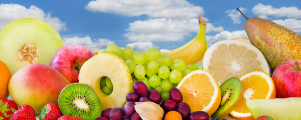 Fruits and sky