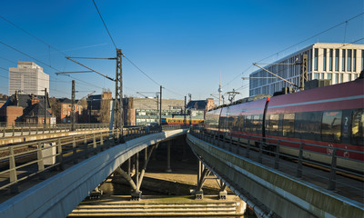 Fototapeta na wymiar Hauptbahnhof Berlin