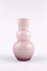 Elegant pink vase