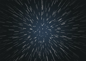 Hyperspace speed travel background