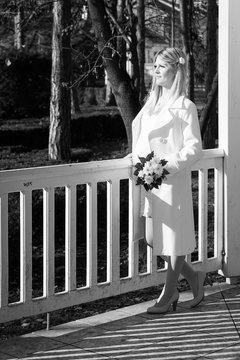 Expecting bride
