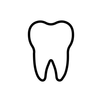 tooth icon illustration