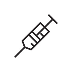 syringe icon illustration