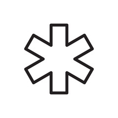 medical sign icon illustration