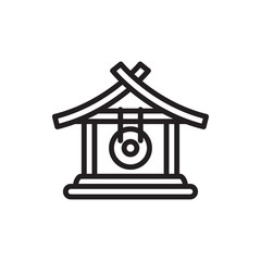 gong icon illustration
