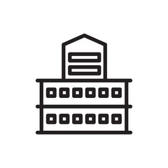 building icon illustration