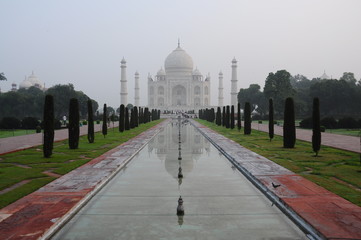 Tadsch Mahal am Morgen