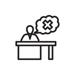 teacher icon illustration