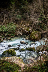 La Sorgue vers le gouffre de Fontaine-de-Vaucluse