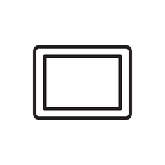 tablet icon illustration