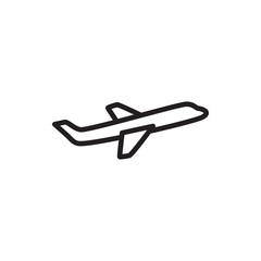 plane icon illustration