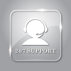 24-7 Support icon