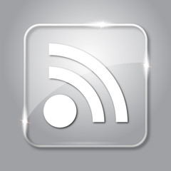 Rss sign icon