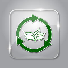 Recycle arrows icon