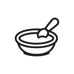 porridge icon illustration