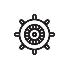 Obraz premium helm icon illustration