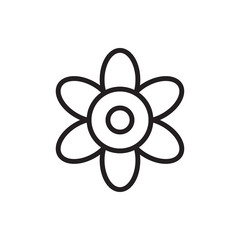flower icon illustration