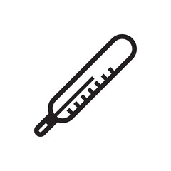 thermometer icon illustration
