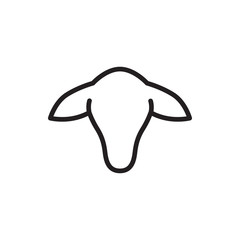 goat icon illustration