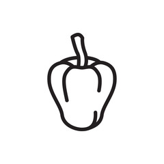 pepper icon illustration