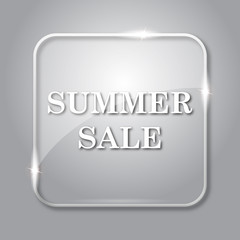 Summer sale icon