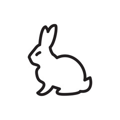 rabbit icon illustration