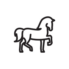 horse icon illustration