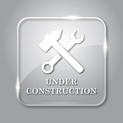 Fototapeta premium Under construction icon