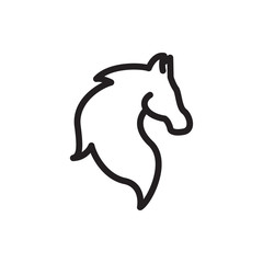 horse icon illustration