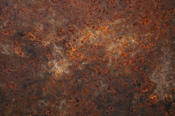 old rusty iron background. Corrosion of metal