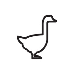 goose icon illustration © HN Works