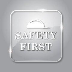 Safety first icon