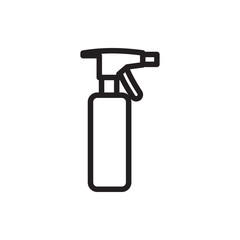 spray bottle icon illustration