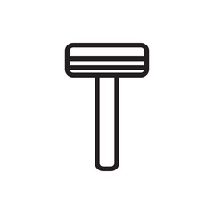 razor icon illustration