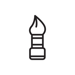 brush icon illustration