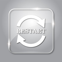 Fototapeta premium Restart icon