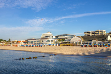 Strandbad, Gr&ouml;mitz, Ostsee, Deutschland 