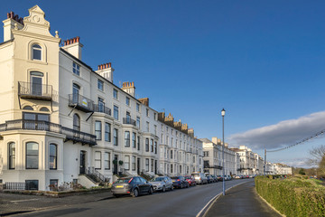 urban housing in Filey Yorkshire