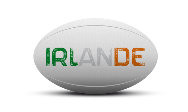 Ballon de Rugby - Irlande