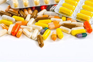 Variety of medicines and drugs