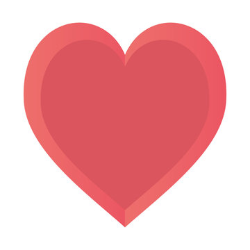 heart love happy romance symbol design vector illustration eps 10