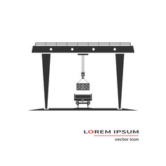 Gantry crane icon