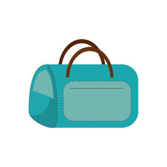 blue bag carrier pet comfort vector illustration eps 10