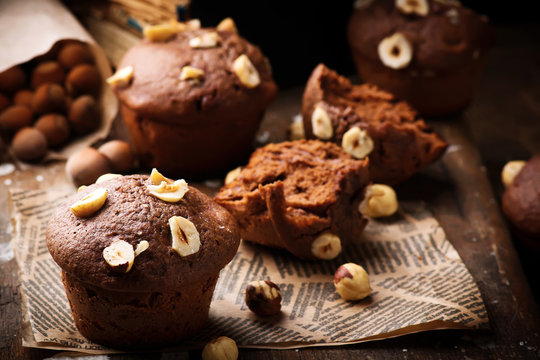 Nutella Cakes.rustic Style.