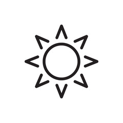sun icon illustration