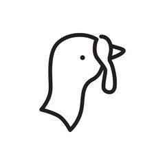 turkey icon illustration