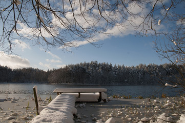 zima na Pojezierzu Drawskim © marsad