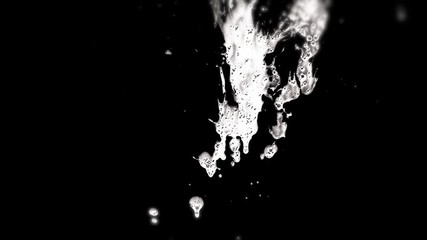 Noir Blood Splatter Sin City Style