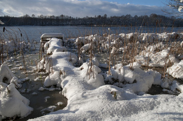 zima na Pojezierzu Drawskim © marsad